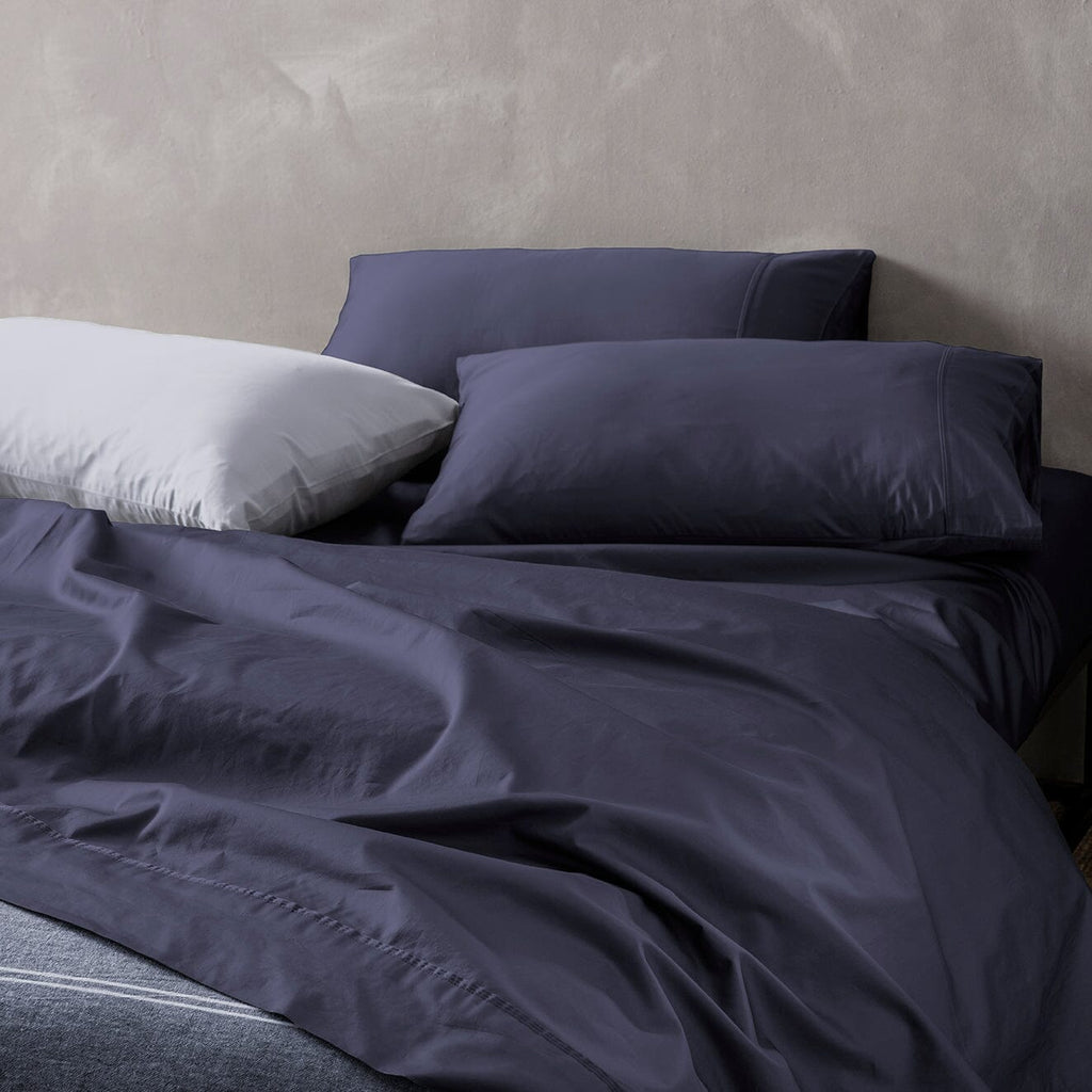 Pure 500 TC Egyptian Cotton Navy Sheet Set