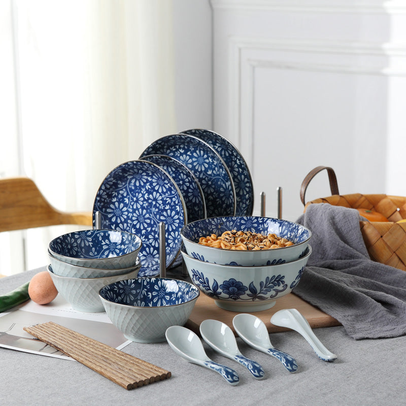 Combination 18 Pieces Ceramic Tableware Set