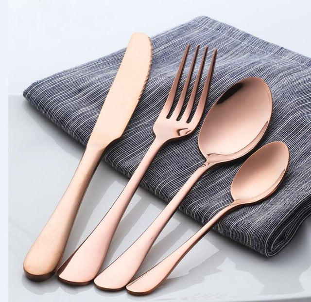 Dinnerware Set Cutlery 24Pics